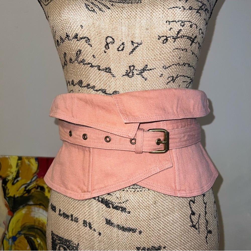 ISABEL MARANT Erika Pink Wrap Belt-40 US 8/10